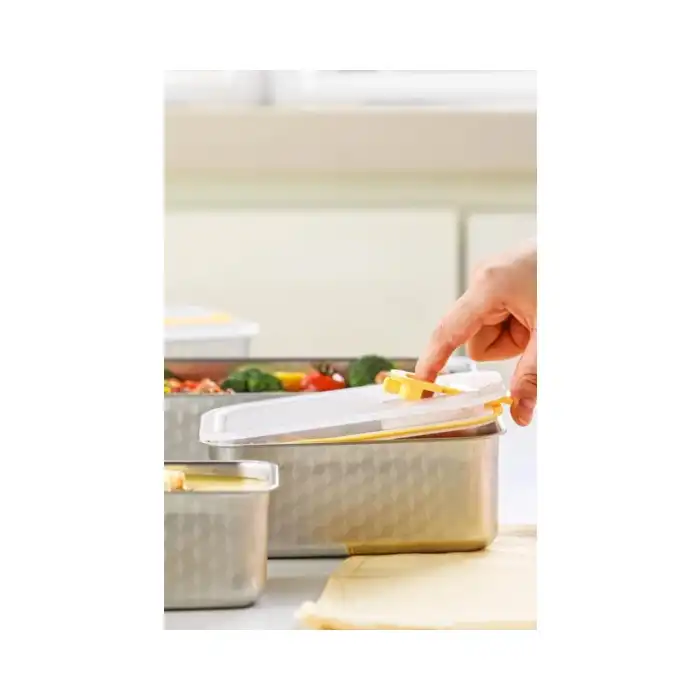 Perfect Seal Paslanmaz Çelik Saklama Kabı 550 Ml.