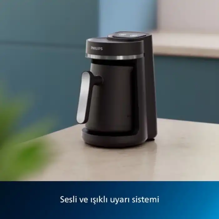 Türk Kahvesi Makinesi 5000 Serisi Gri Detay HDA150/61