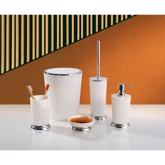 Nely Banyo Seti Beyaz