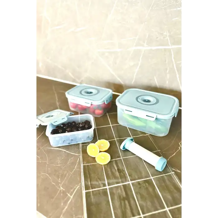 Seoul Taze Ürün Saklama Kabı 3lü Set