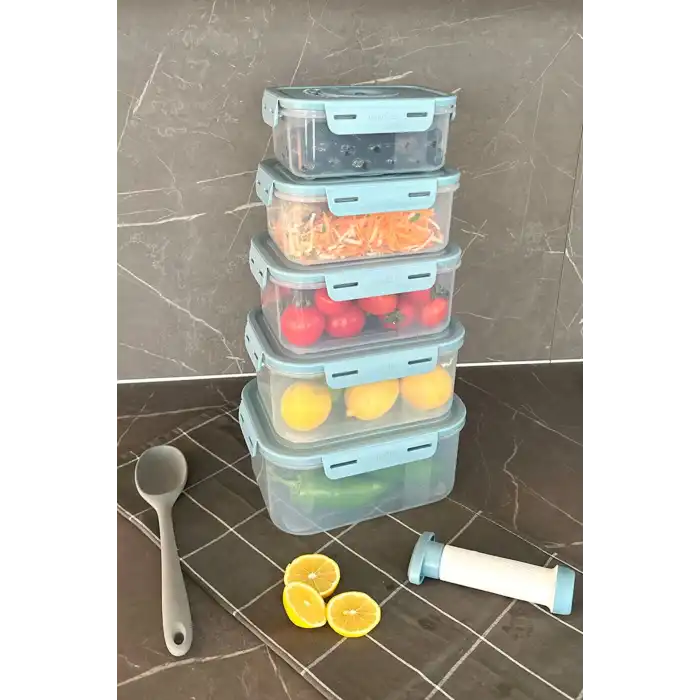 Seoul Taze Ürün Saklama Kabı 5li Set