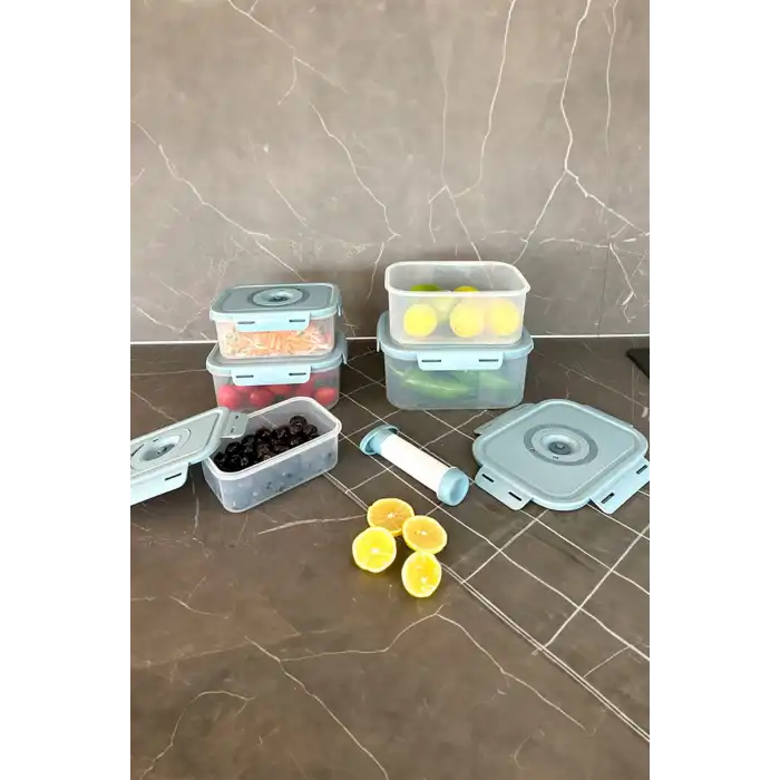 Seoul Taze Ürün Saklama Kabı 5li Set