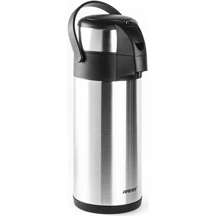 Pompalı Çelik Çay Termosu 3,5 L.