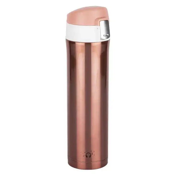 Pembe Rose Gold Paslanmaz Çelik Termos 450ML