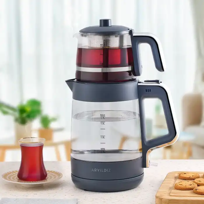 Tea Glow Çay Makinesi Antrasit