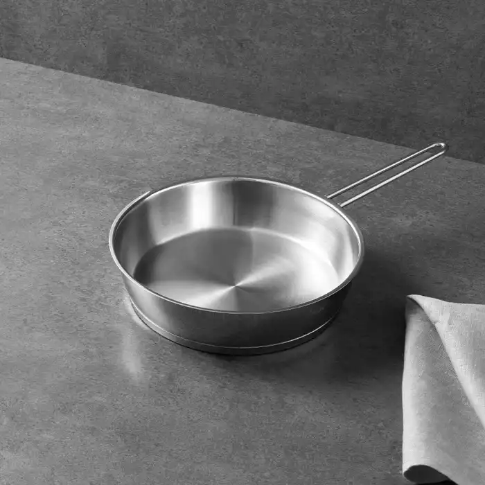 Teos Paslanmaz Çelik Tava 24 cm.