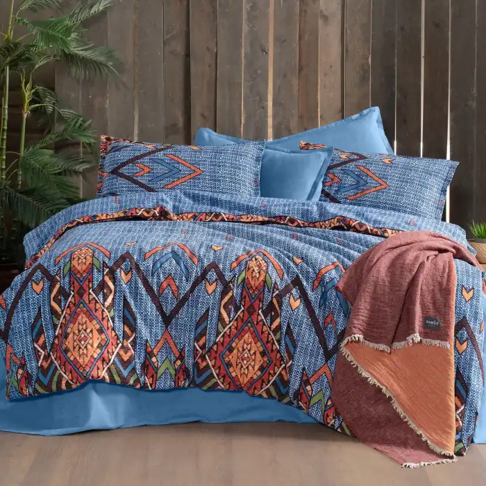 Yakut V1 Flanel Çift Kişilik Nevresim Takımı