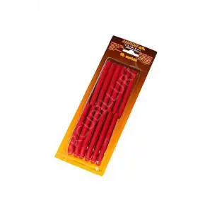 Kırmızı Renk 12li Servis Bıçağı