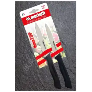 Marietti Orijinal 2li Düz Tırtıklı Bıçak Meyve Sebze Soyma Bıçağı 4748tp