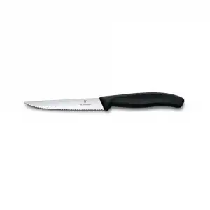6.7233 Swiss Classic 11cm Biftek & Pizza Bıçağı Siyah