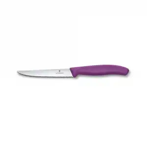 6.7235.C1 Swiss Classic 11cm Biftek & Pizza Bıçağı Mor