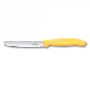 6.7838.C1 Swiss Classic 11cm Biftek & Pizza Bıçağı Sarı