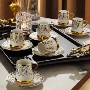 Revan 6 Kişilik Türk Kahve Fincan Takımı