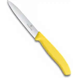 6.7706.L118 Swissclassic 10 cm. Düz Kenarlı Soyma Bıçağı Sarı