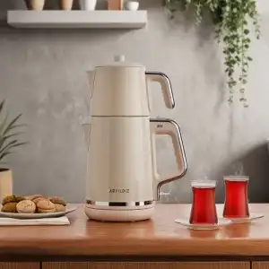 Tea Style Çay Makinesi Krem
