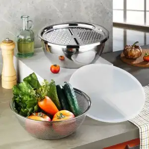 Promax 4 Parça Rendeli Karıştırma Kabı