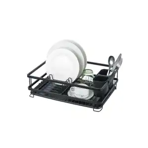 Bianka Alüminyum Siyah Paslanmaz Mini Bulaşık Sepeti