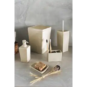 Biga 5 Parça Banyo Seti Bej