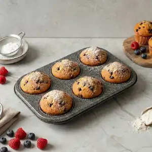 Doğal Granit Muffin Kalıbı 6 lı