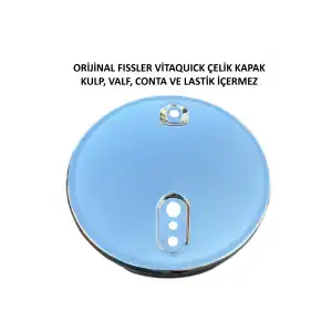 Fissler Orjinal Parlak Yüzey Çelik Kapak Vitaquick Serisi 3.5-4.5-6 l.