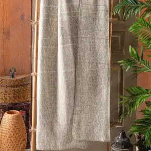 Laurel Bej Battaniye Tek Kişilik