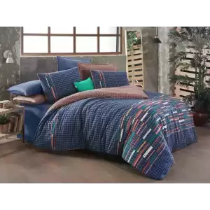 Layra V1 Flanel Çift Kişilik Nevresim Takımı