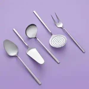 Milano 5 Parça Çelik Servis Seti