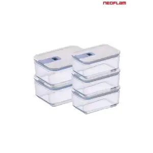 Perfect Seal Cam Saklama Seti 5 Parça