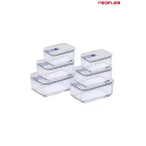 Perfect Seal Cam Saklama Seti 6 Parça