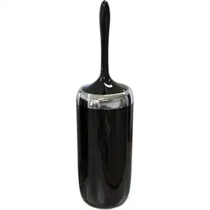 Lima Siyah Tuvalet Fırçası Krom Dekorlu