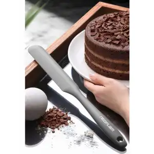 Si̇li̇kon Gri̇ Pasta Spatulası