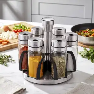 Steel Baharat Set 7 Pr 90 Ml
