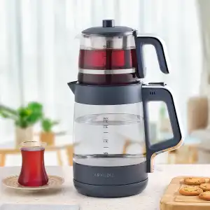 Tea Glow Çay Makinesi Antrasit