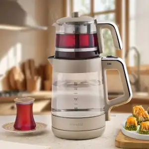 Tea Glow Çay Makinesi Bej