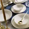 Acoustic Gold 6 Kişilik 30 Parça Yemek Takımı