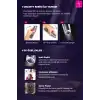 Gravity Paslanmaz Çelik Otomatik Tuz & Karabiber Öğütücü Pilli - Metalik