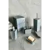 Biga 5 Parça Banyo Seti Gri