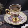Constella Gold 6 Kişilik Türk Kahve Fincan Takımı