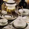 Evaliza Diamond Yemek Takımı 12 Kişilik 60 Pr.