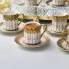 Parisa 6 Kişilik Türk Kahve Fincan Takımı