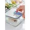 Perfect Seal Kare Cam Saklama Kabı 1100 Ml.