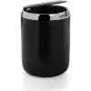 Tezgah Üstü Plastik Kapaklı Çöp Kovası 3 l. Siyah