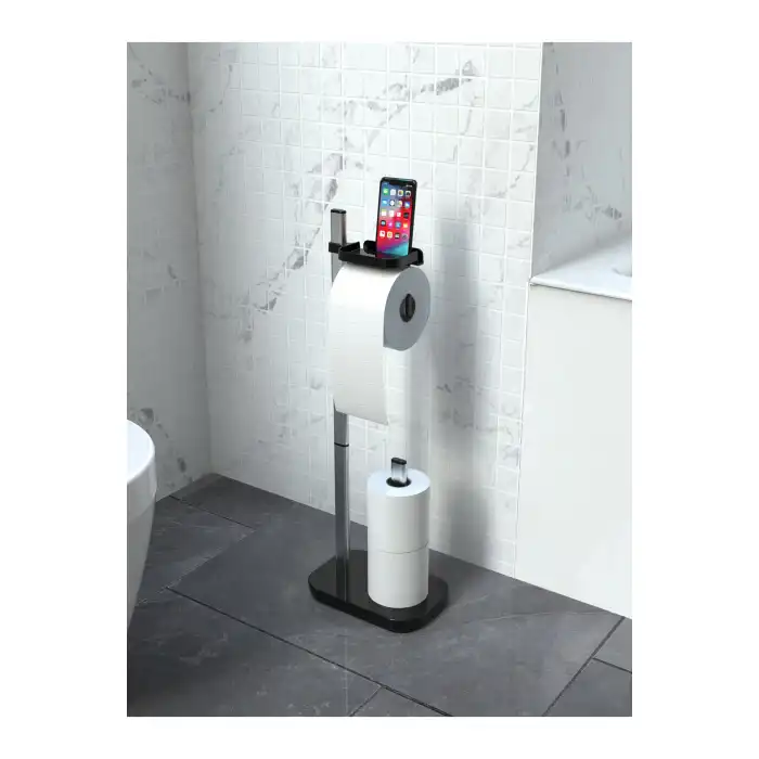 Suı Tuvalet Kağıtlık Siyah