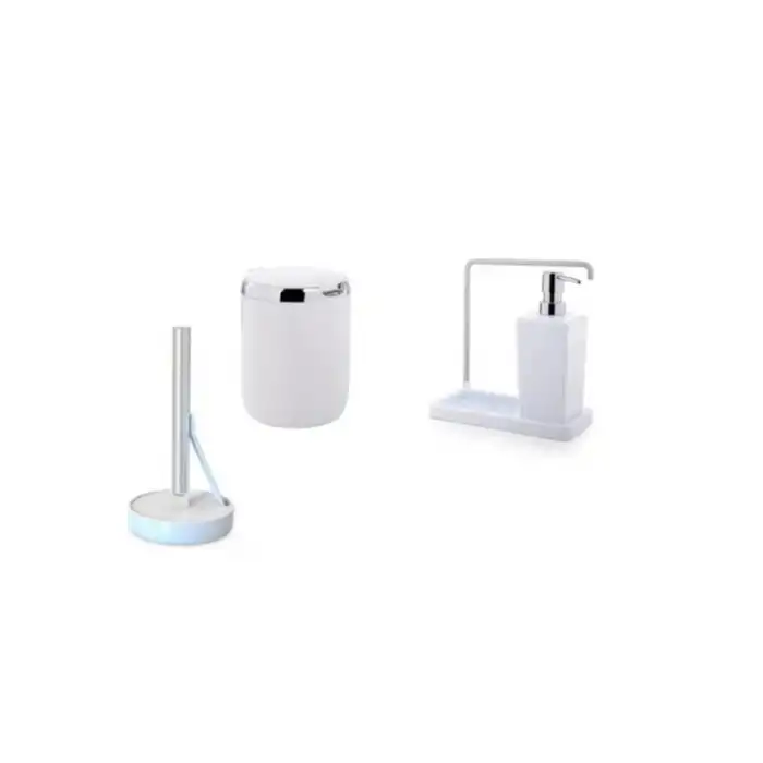 3lü Mutfak Seti Beyaz