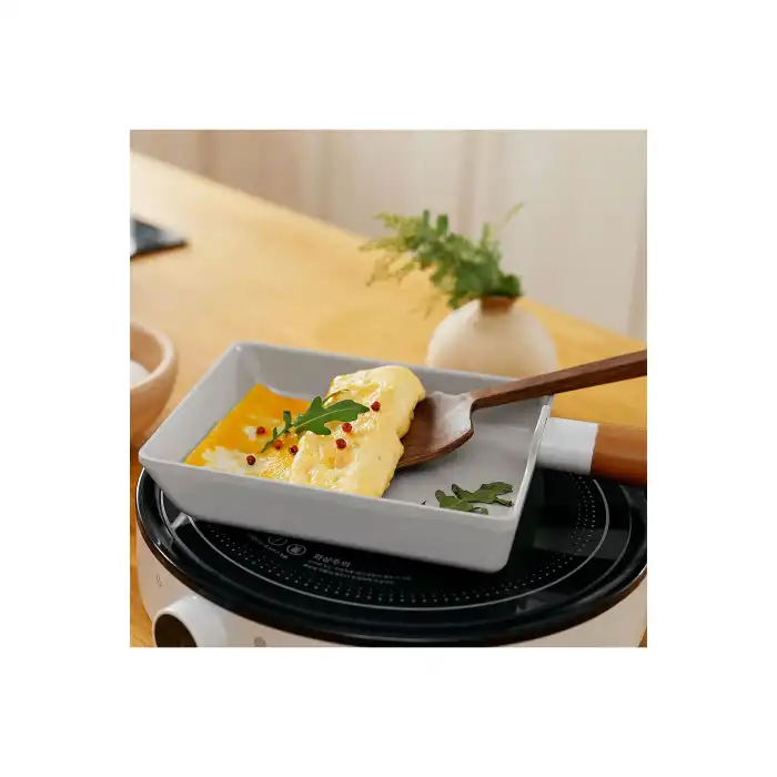 Fika Kare Omlet Tava 15 cm. Gri