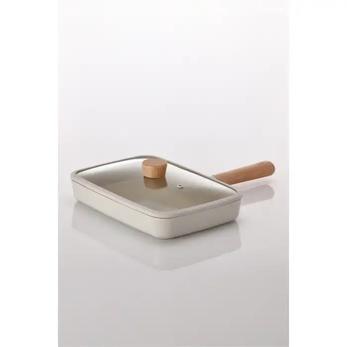 Fıka Dikdörtgen Tava 29 cm. Bej