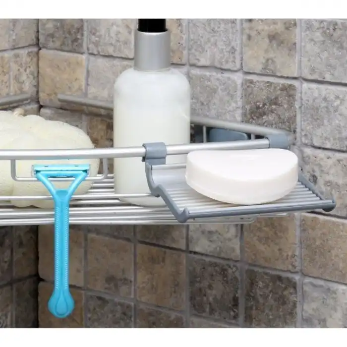 Paloma Alüminyum Banyo Rafı Tekli Mat Eloksal