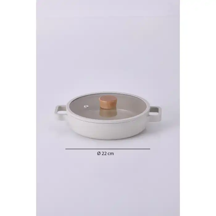 Fika Sahan 22 cm. Bej