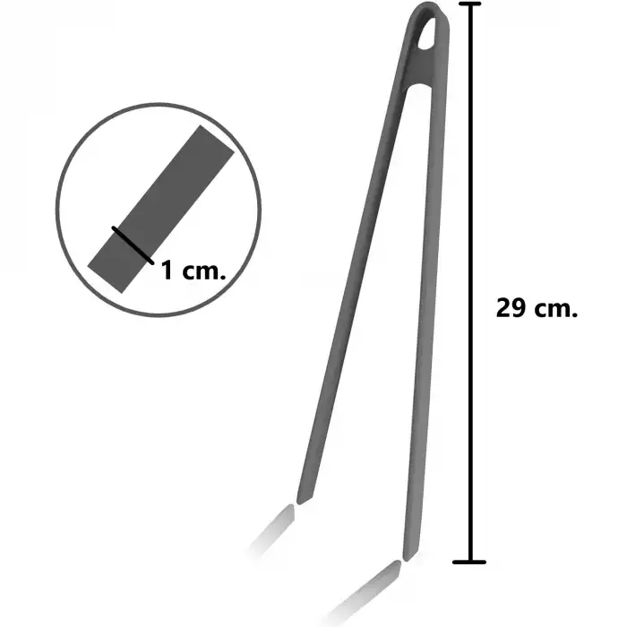 Burcummm Silikon İnce Kırmızı Maşa