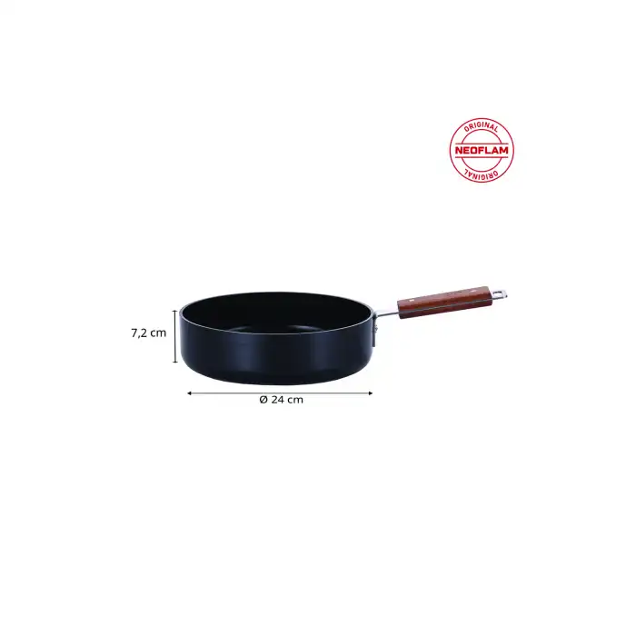 Bien Siyah Wok Tava 24 cm.